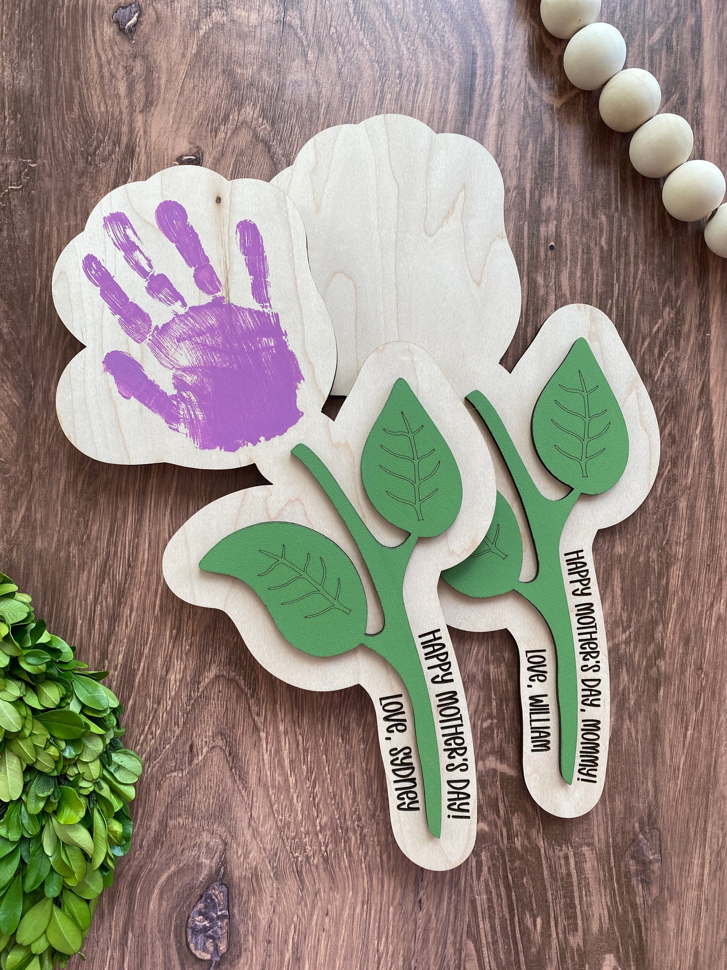 Mother's Day Handprint Flowers