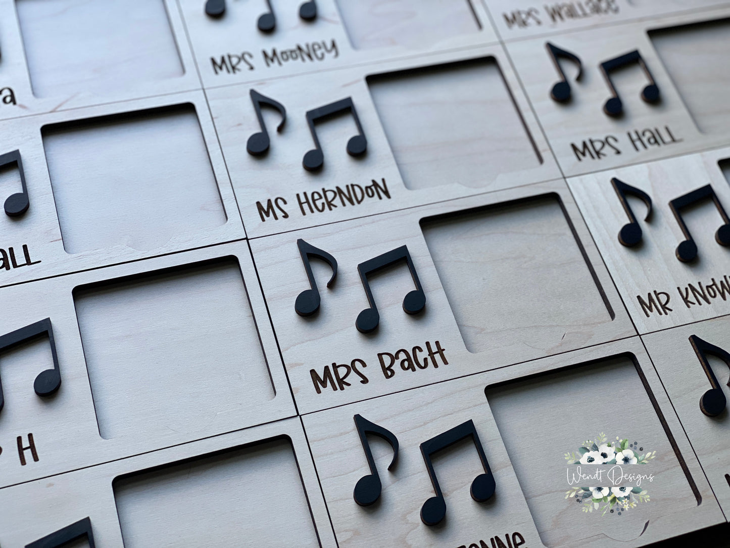 Teacher Themed Sticky Note Holders