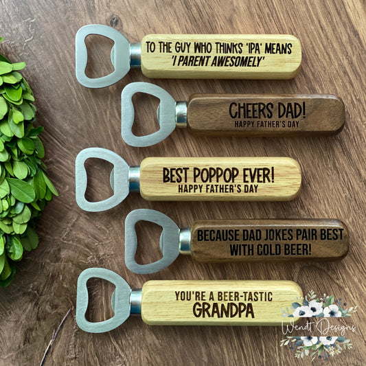 Engraved Bottle Openers - Personalized