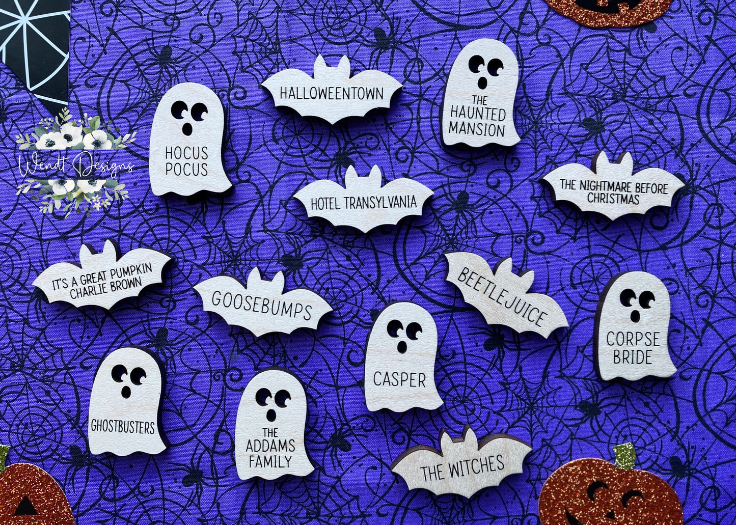 Halloween Movie Night Tokens
