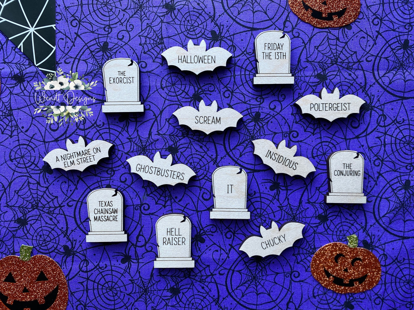 Halloween Movie Night Tokens