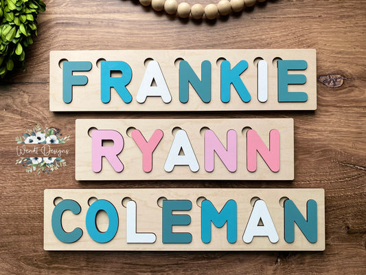 Personalized Name Puzzles