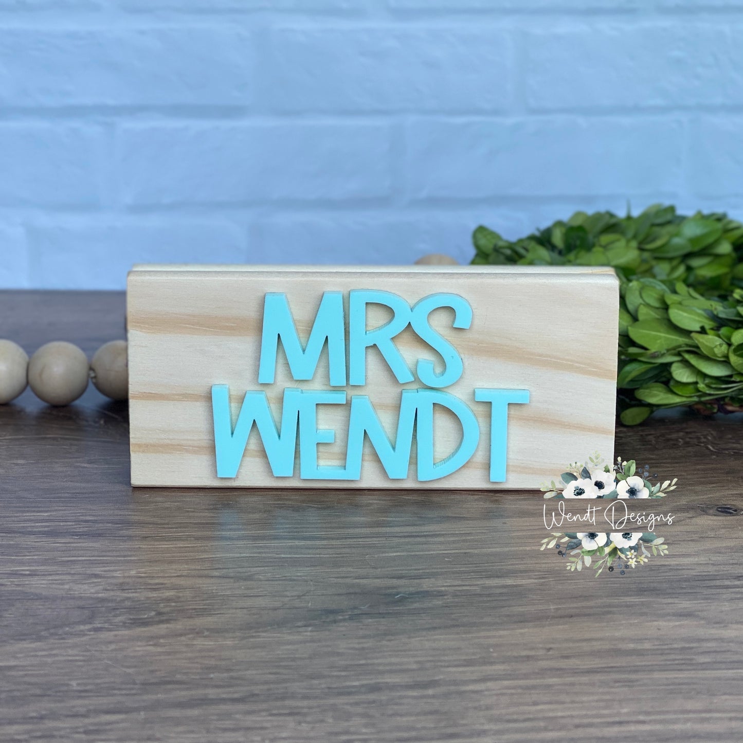 Personalized Magnetic Marker Caddy & Matching Eraser