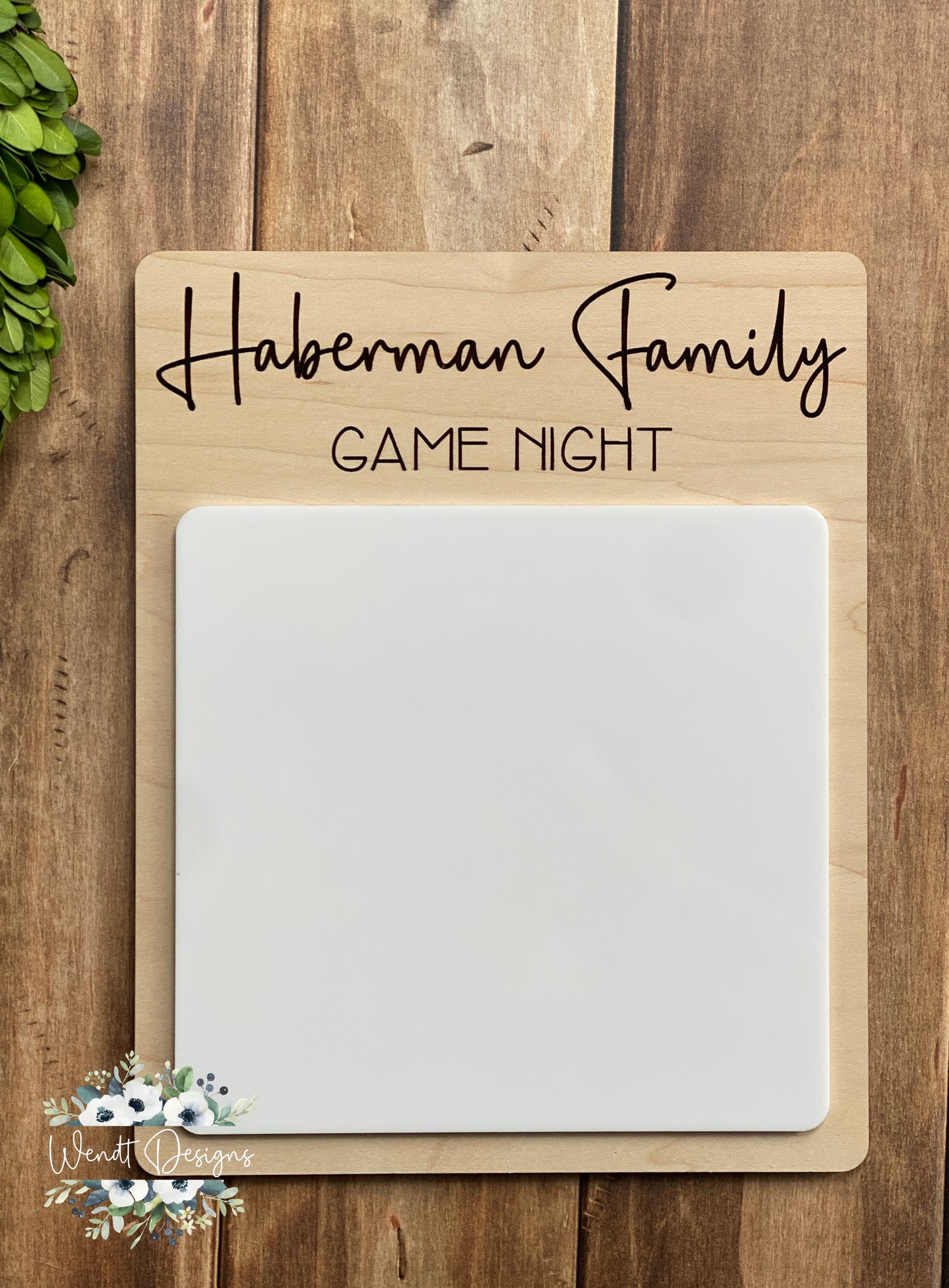 Personalized Dry Erase Scoreboards and Tic-Tac-Toe