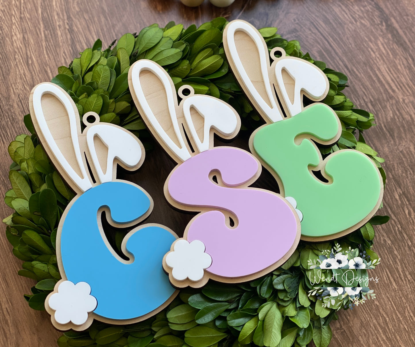 Retro Easter Basket Tags