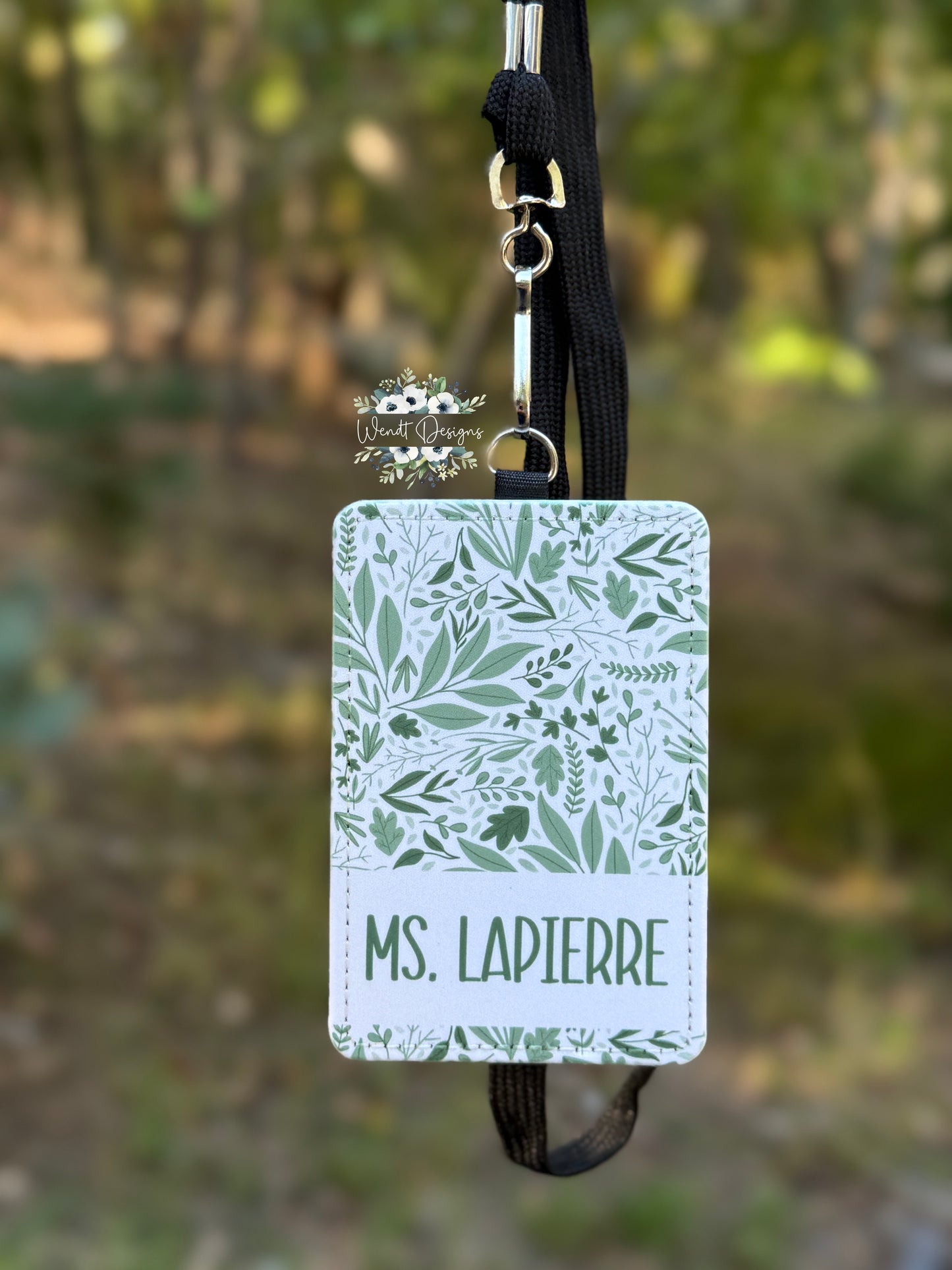 Personalized Badge ID Holders