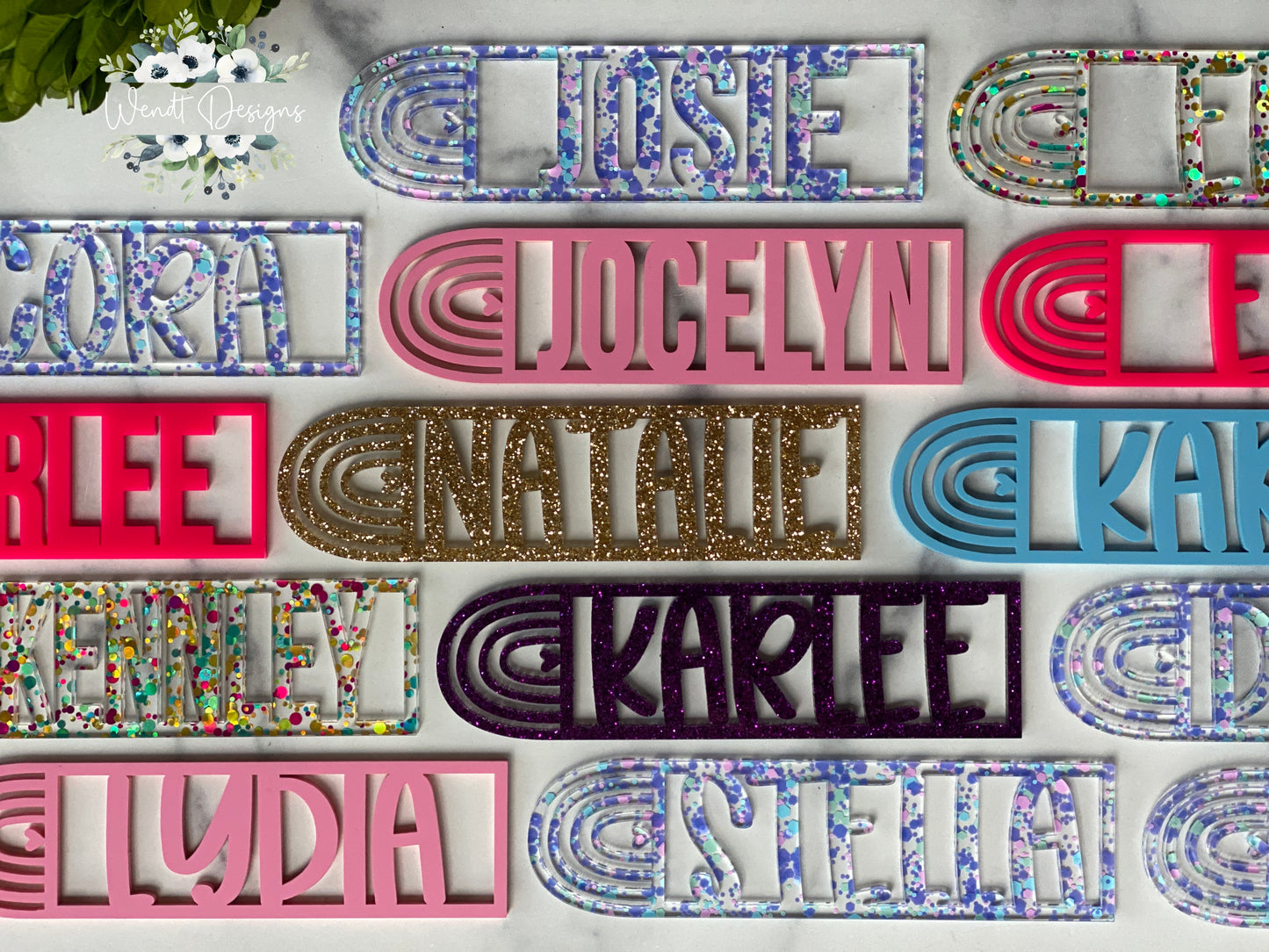 Personalized Acrylic Bookmarks