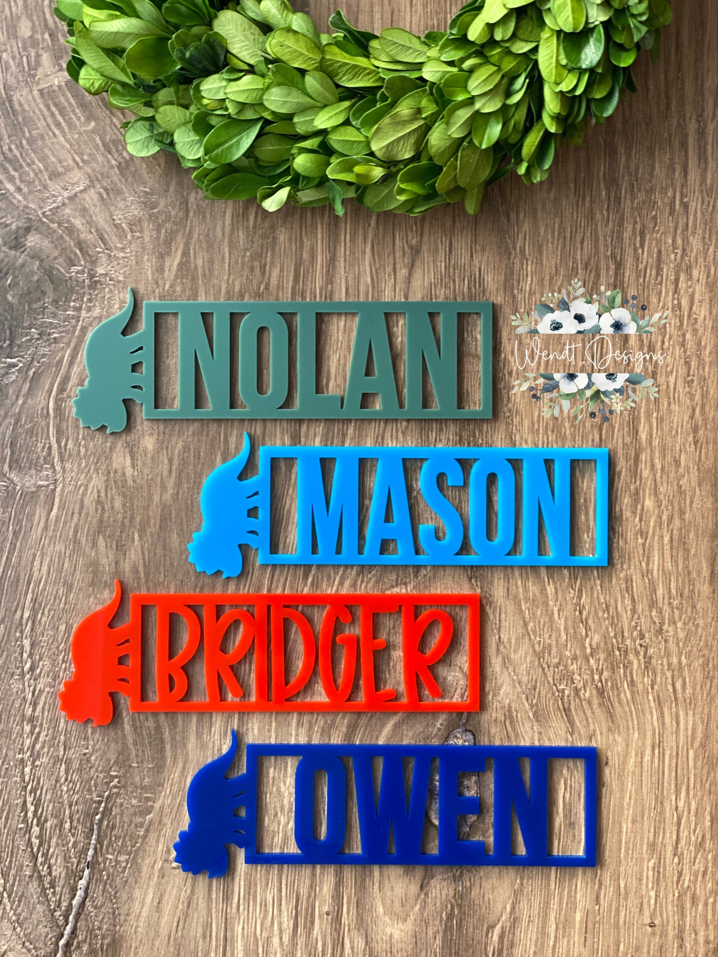 Personalized Acrylic Bookmarks