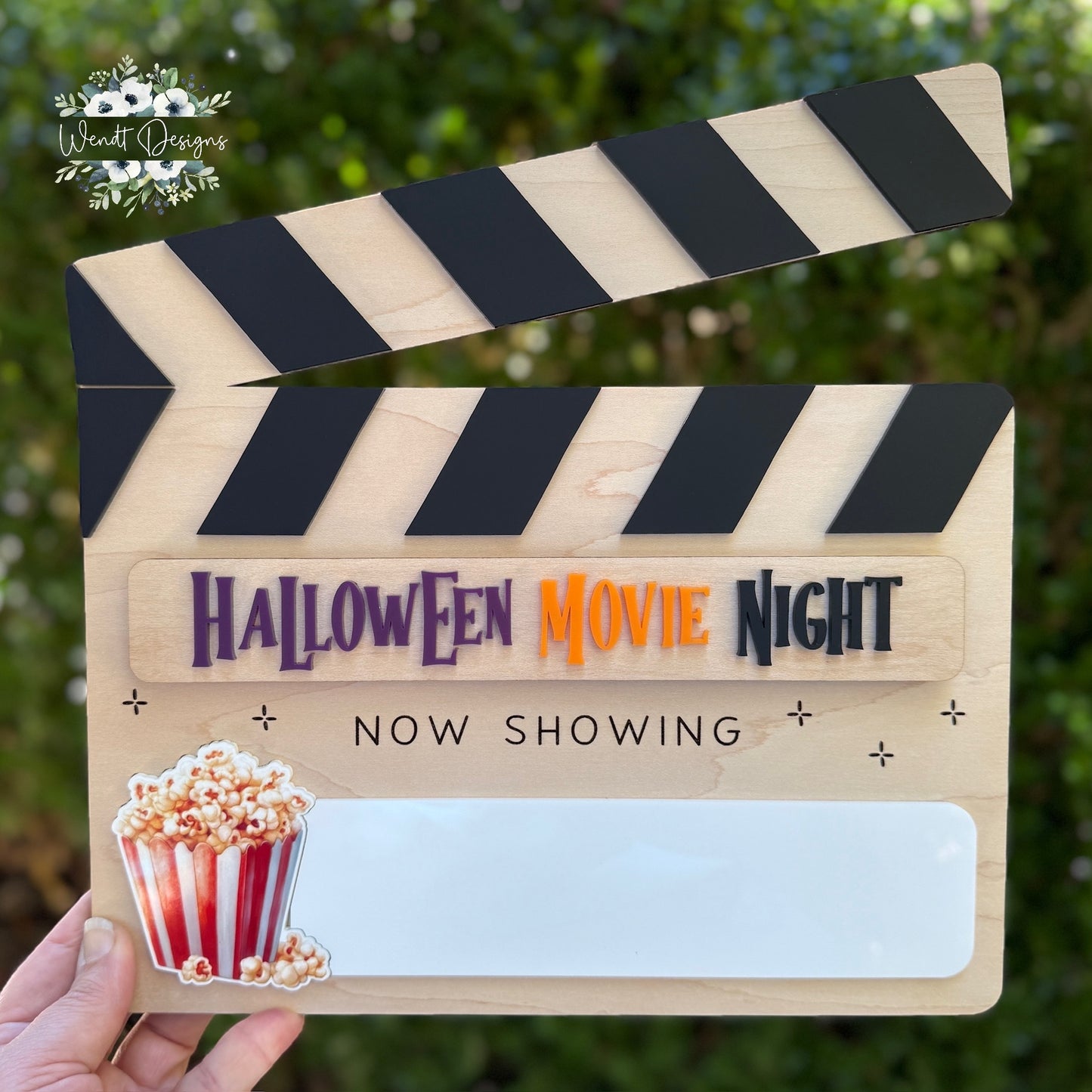 Interchangeable Movie Night Sign