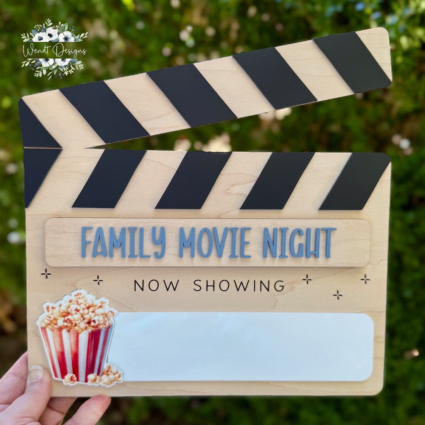 Interchangeable Movie Night Sign