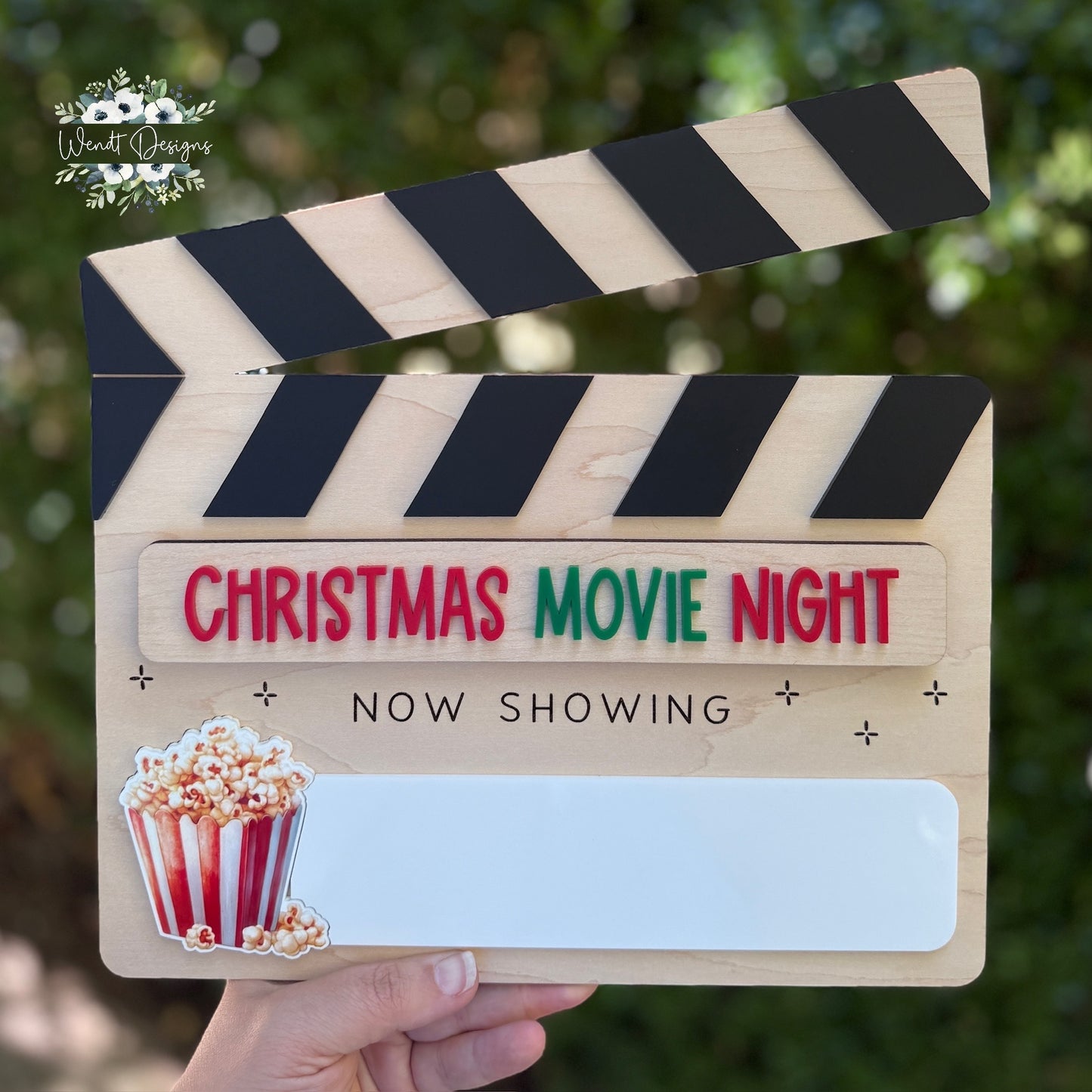 Interchangeable Movie Night Sign