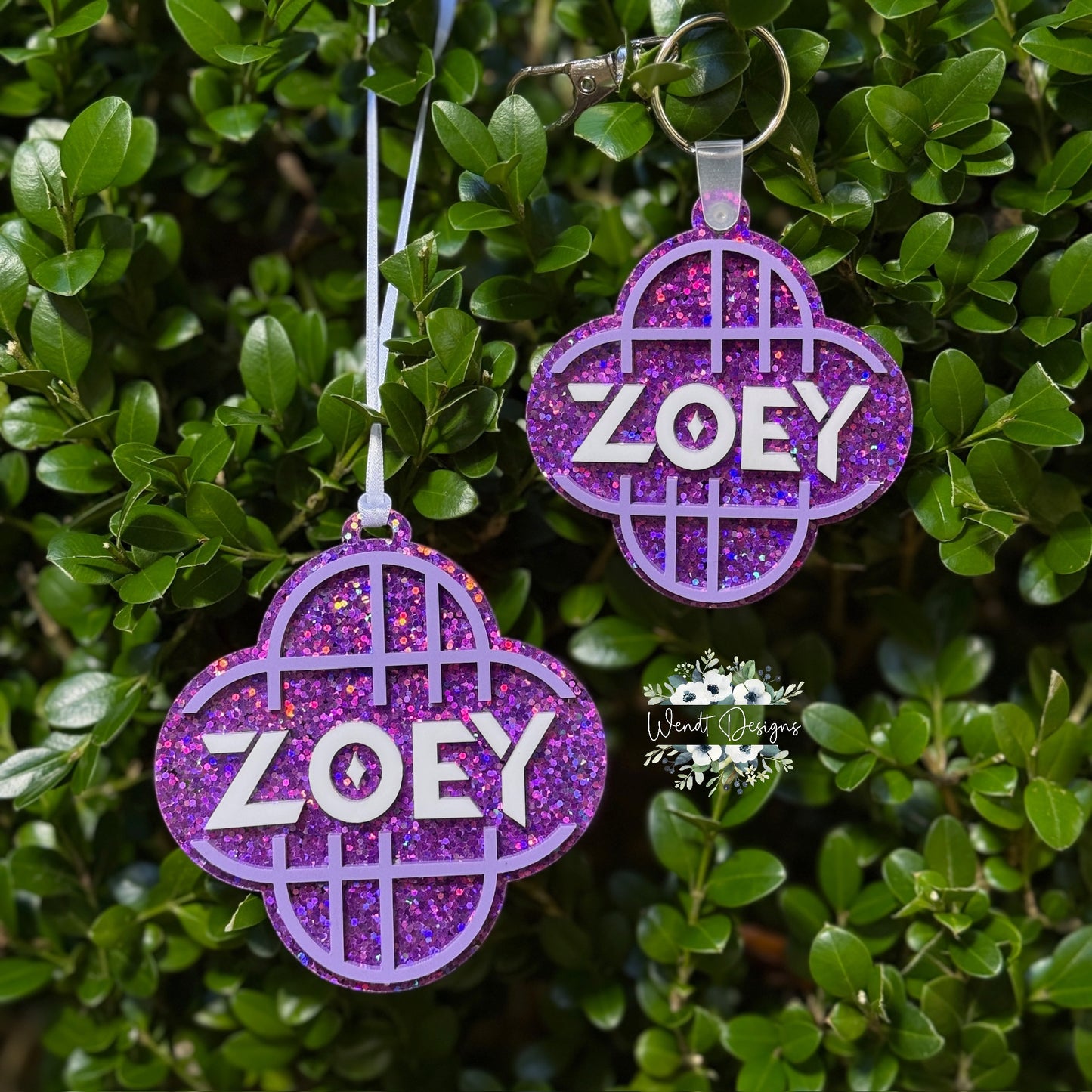 Hunter Girl Group Ornament