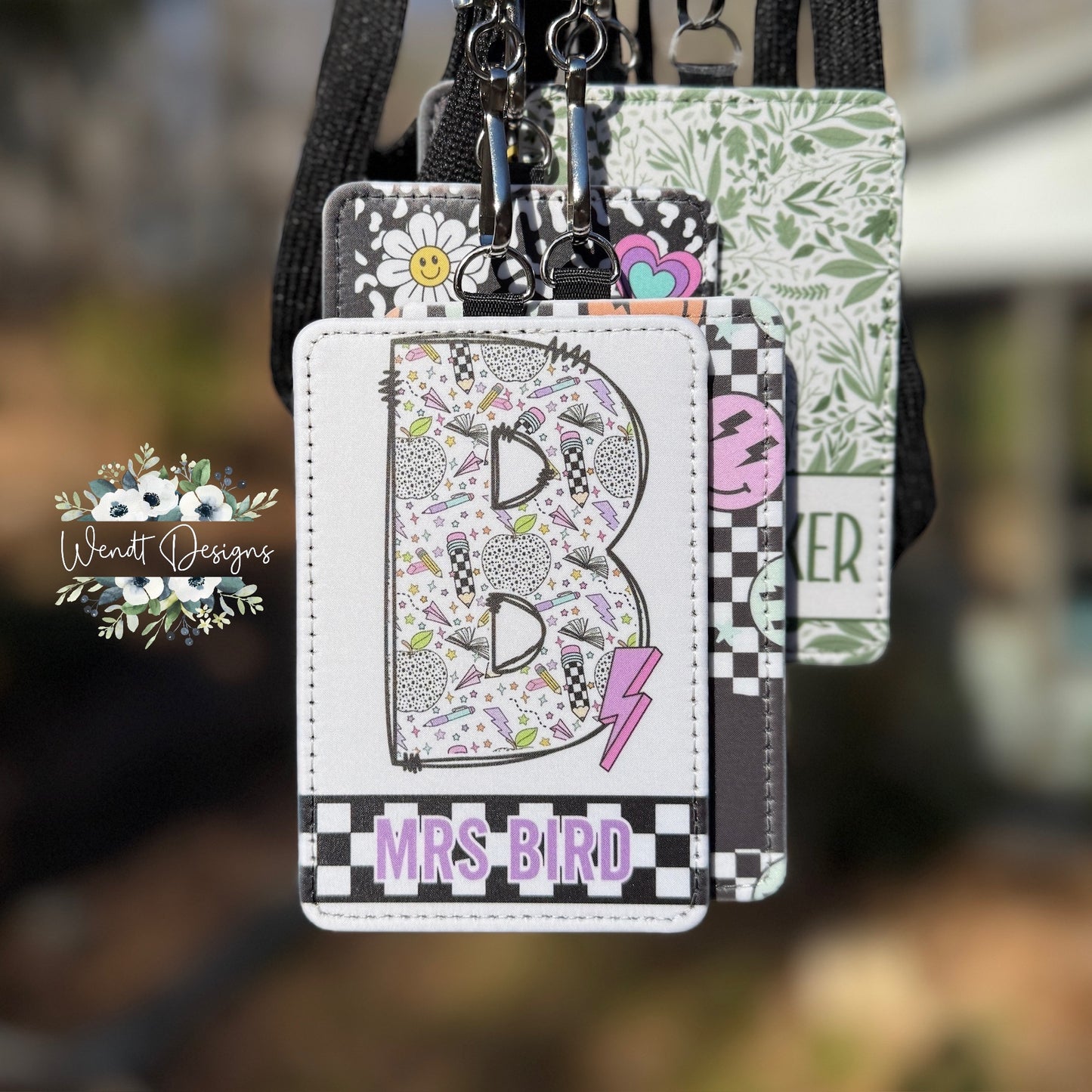Personalized Badge ID Holders