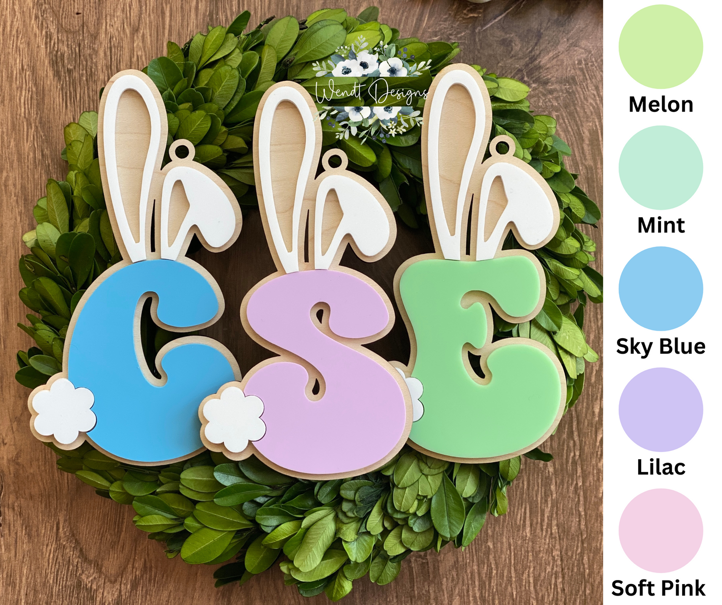 Retro Easter Basket Tags