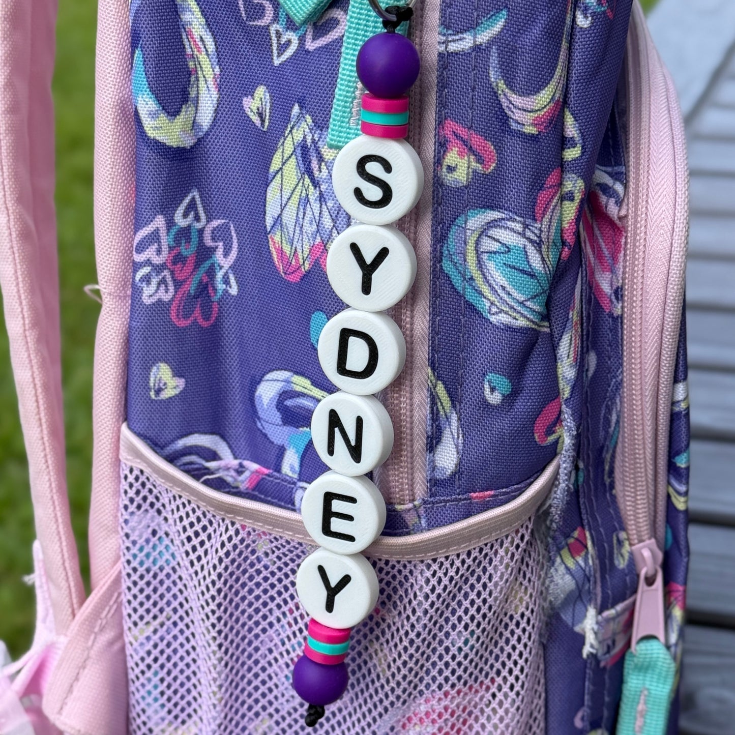 Jumbo Beaded Friendship Bag Tags