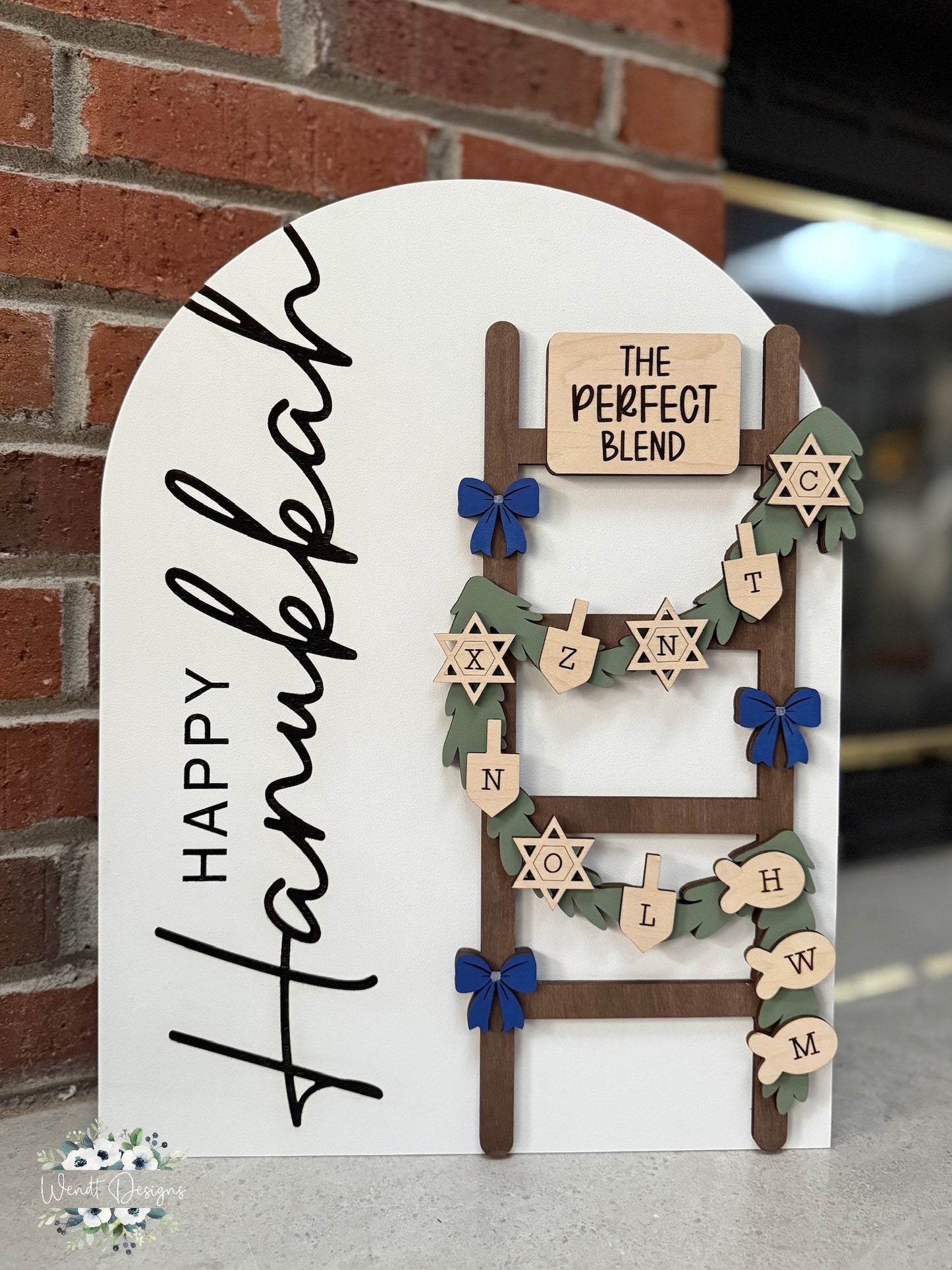 Hanukkah Bush Family Decor