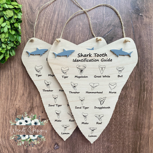 Shark ID Plaque - WS