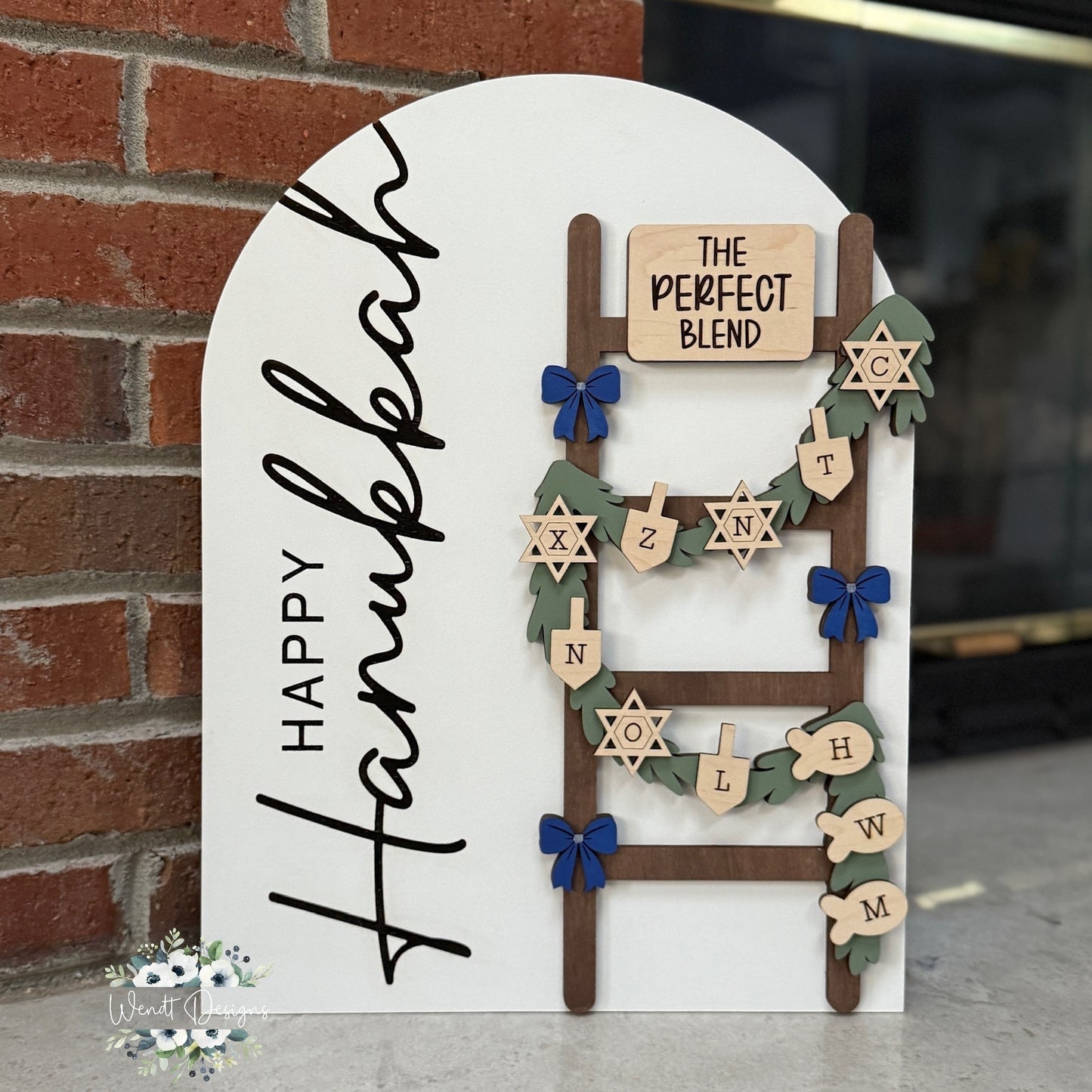 Hanukkah Bush Family Decor