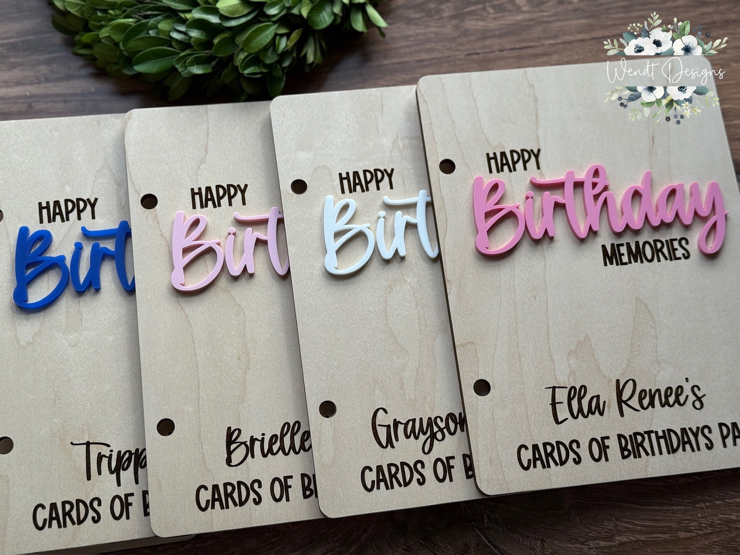 Birthday Card Holder