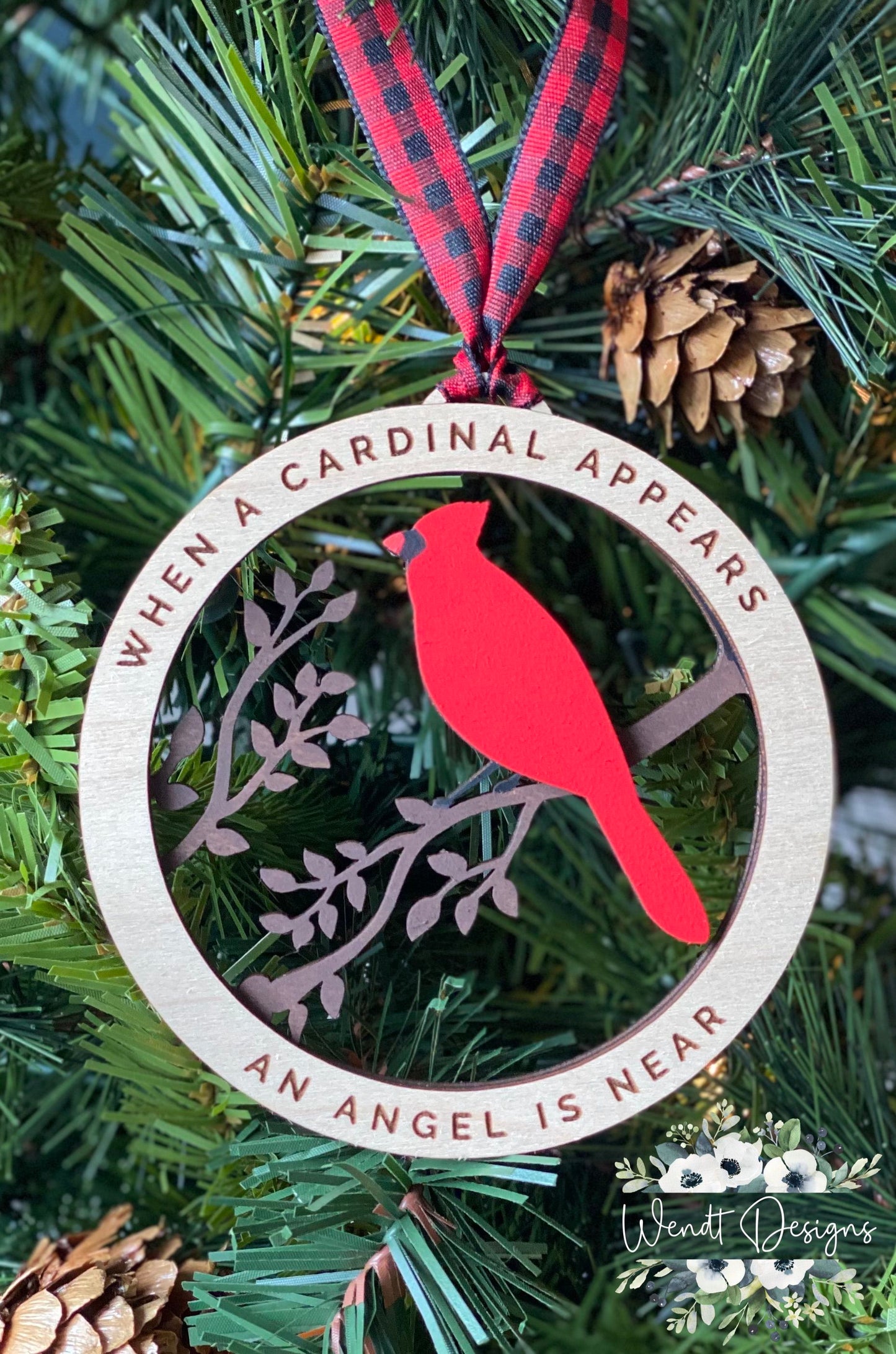 Cardinal Remembrance Ornament