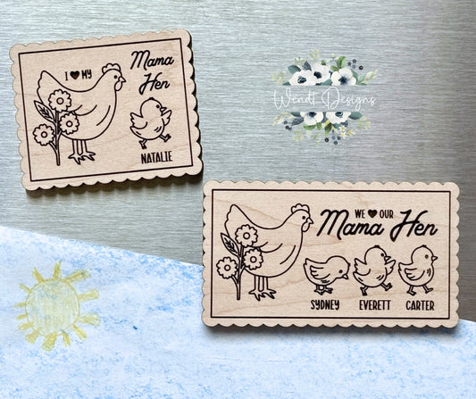 Mama Hen Magnet- WS