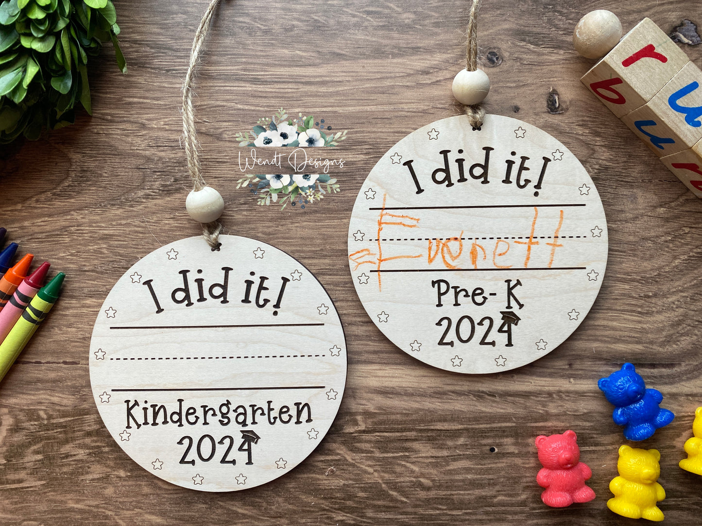 End of the Year Handwriting Keepsake Charm -SALE