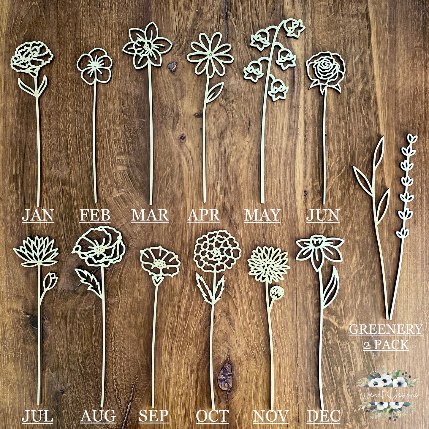 Build Your Own Bouquet - Birth Month Stems