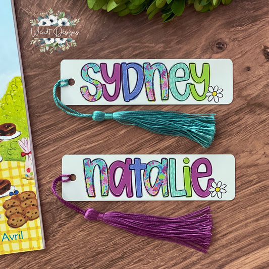 Posh Petal Bookmarks