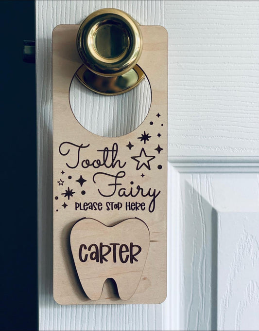 Tooth Fairy Door Hanger -WS
