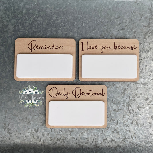 Dry Erase Magnets - WS