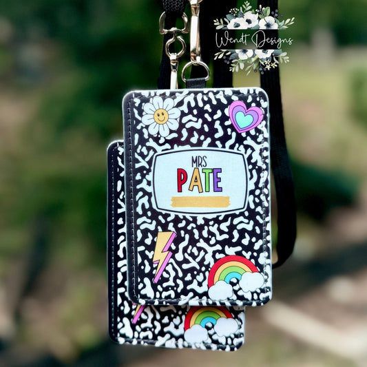 Personalized Badge ID Holders