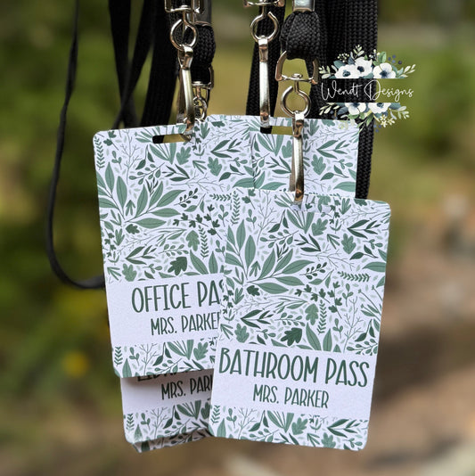 Hall Pass - Fully Customizable - WS