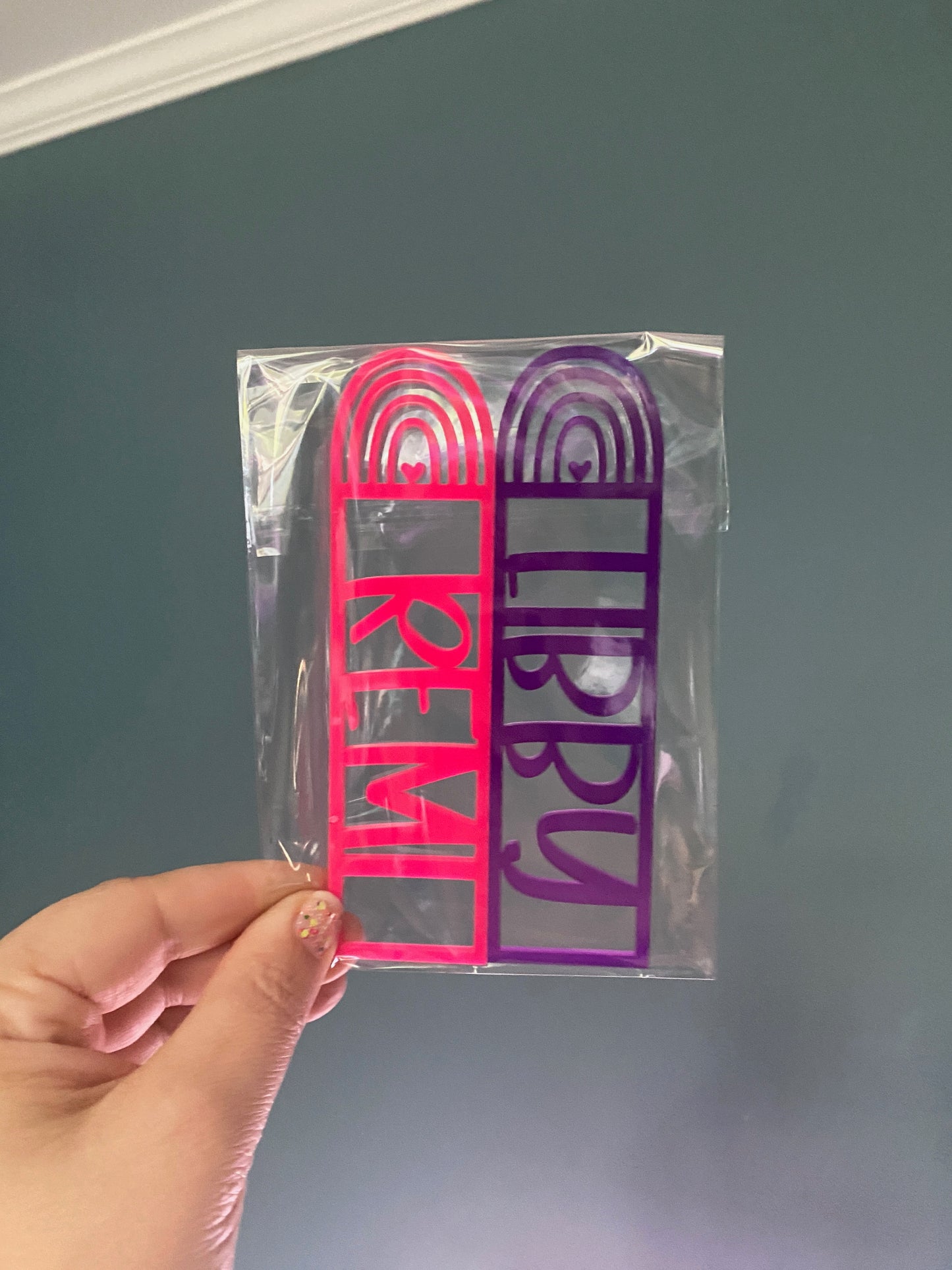 Personalized Acrylic Bookmarks