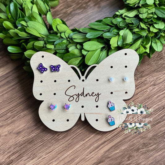 Butterfly Travel Earring Organized - Personalized