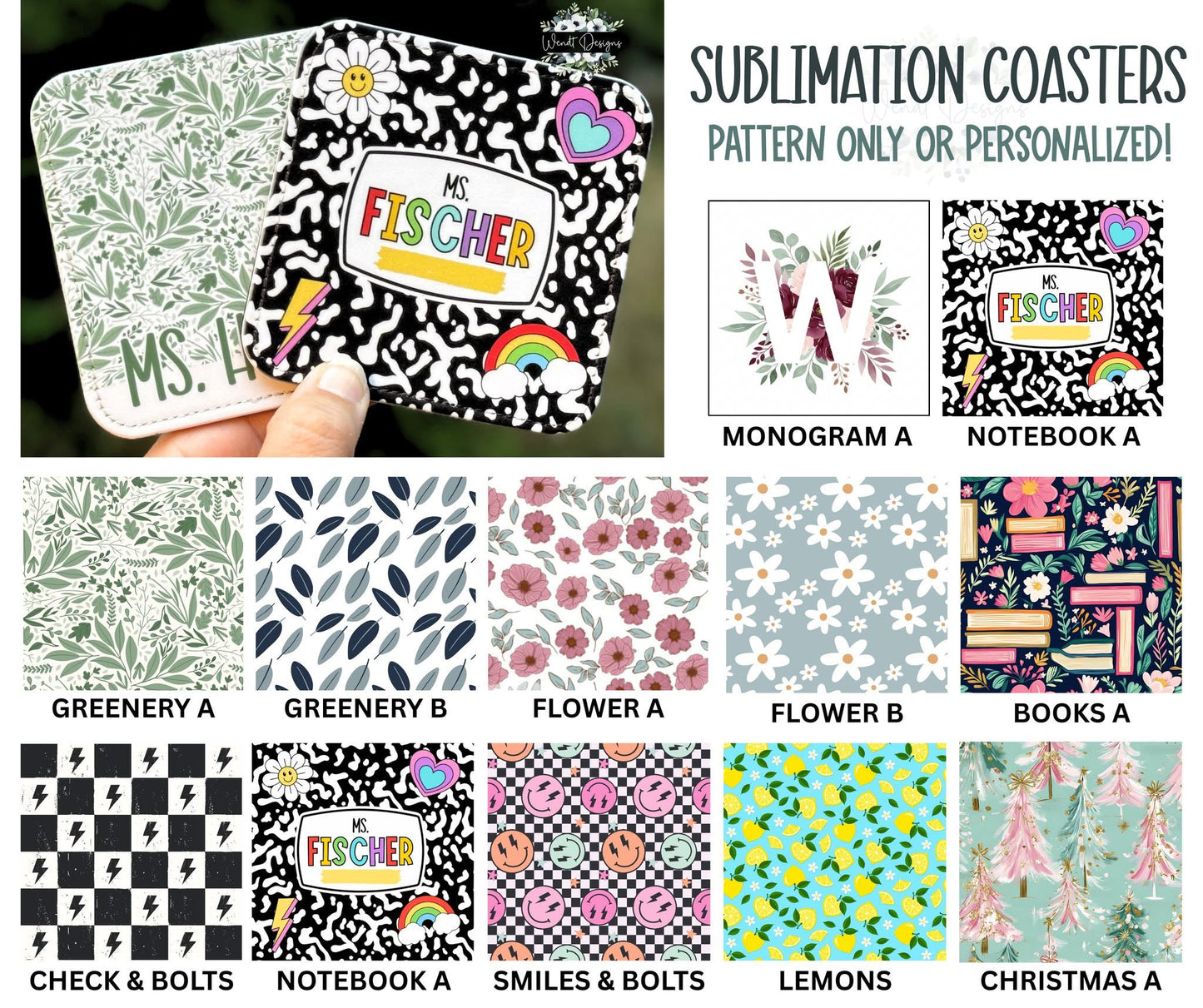 Personalized Coasters