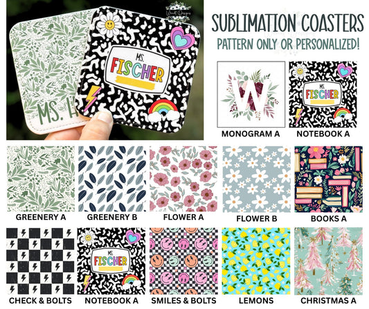 Personalized Coasters