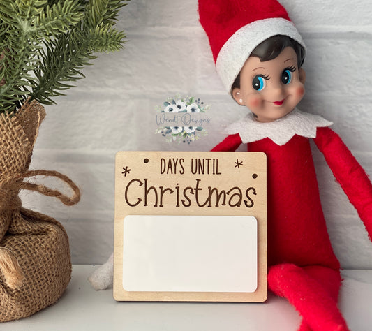 Dry Erase Countdown to Christmas - WS MOQ 3