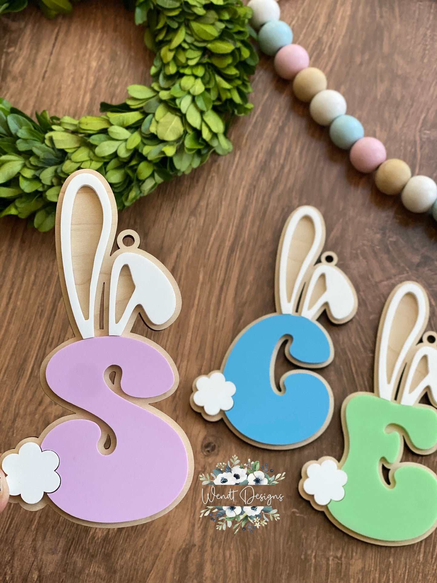 Retro Easter Basket Tags