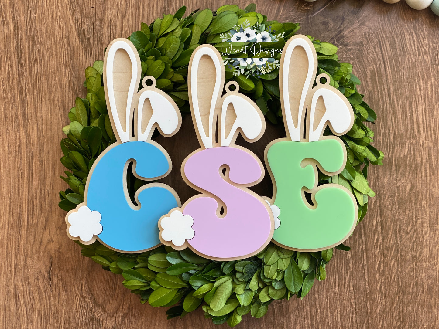 Retro Easter Basket Tags