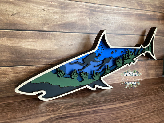 Scuba Shark 3D - WS