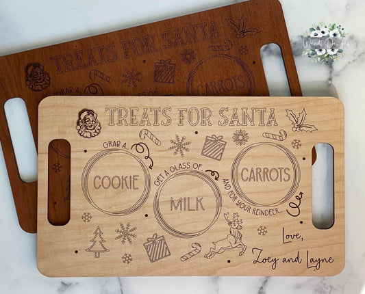 Christmas Eve Trays - Personalized or Generic