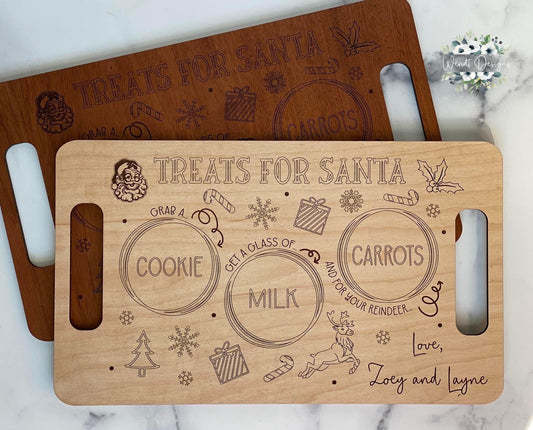 Christmas Eve Trays - Personalized or Generic -WS