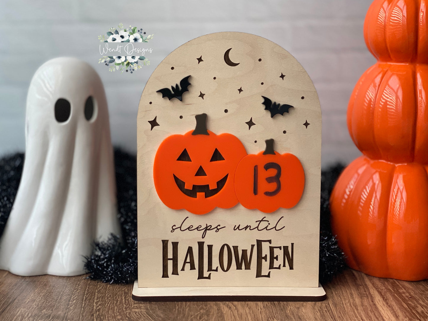 Halloween Dry Erase Countdown