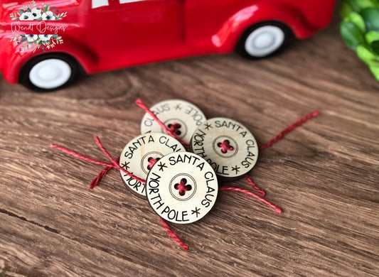 Santa's Missing Button - 4 Pack