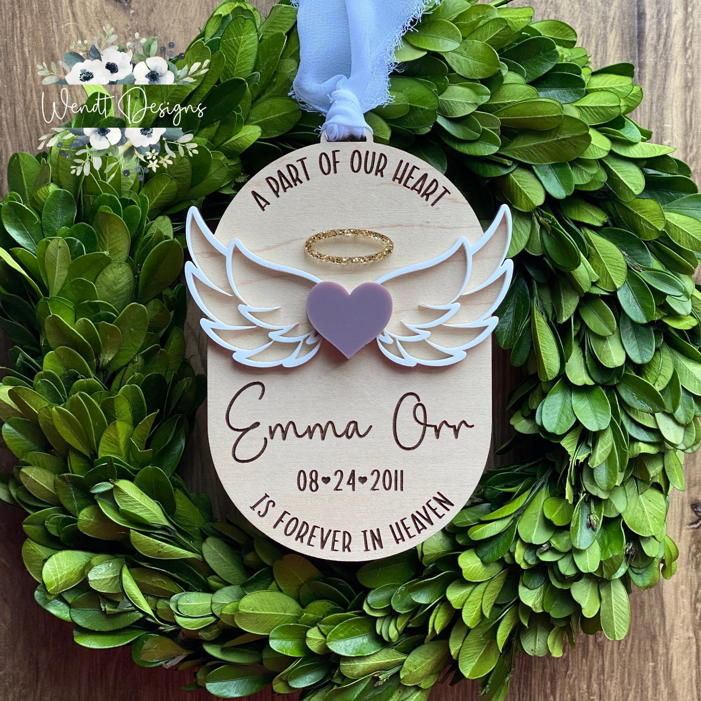 Baby Memorial Keepsake Ornament