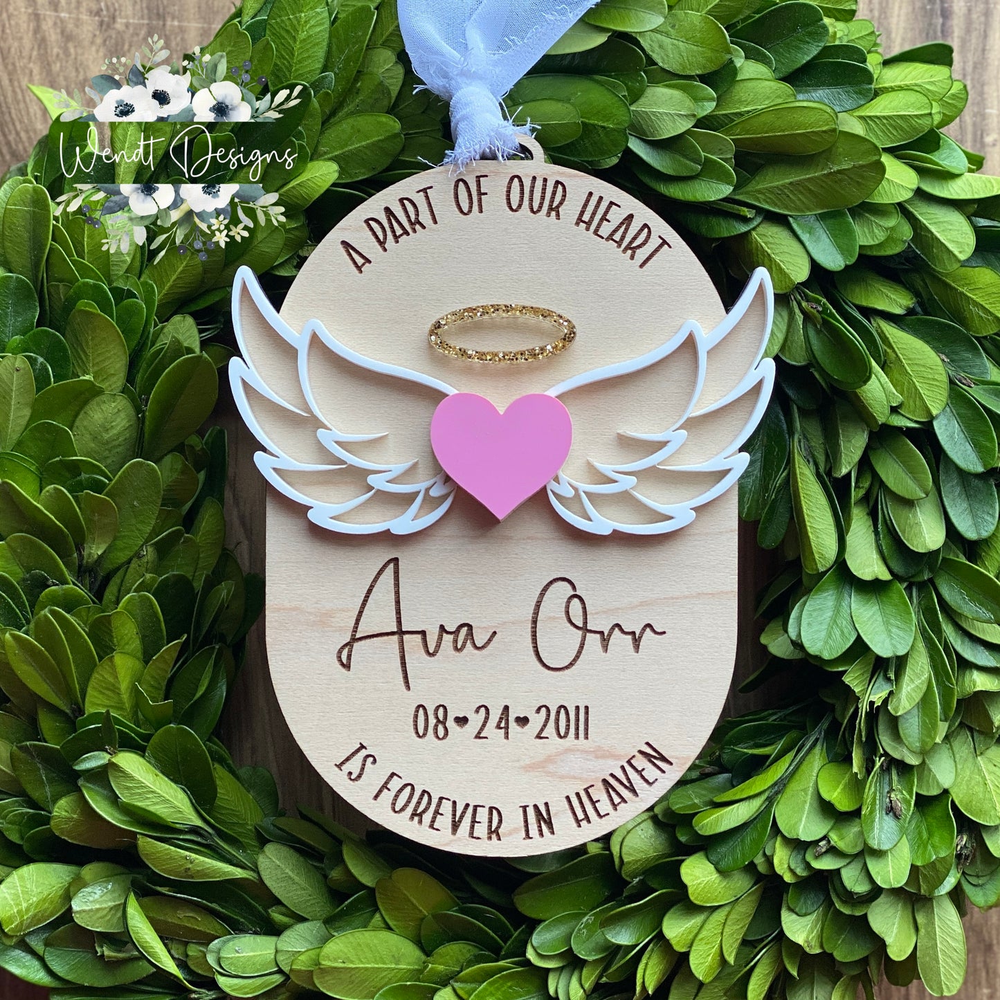 Baby Memorial Keepsake Ornament