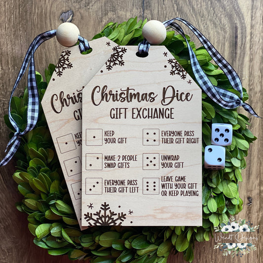Christmas Dice Game -WS