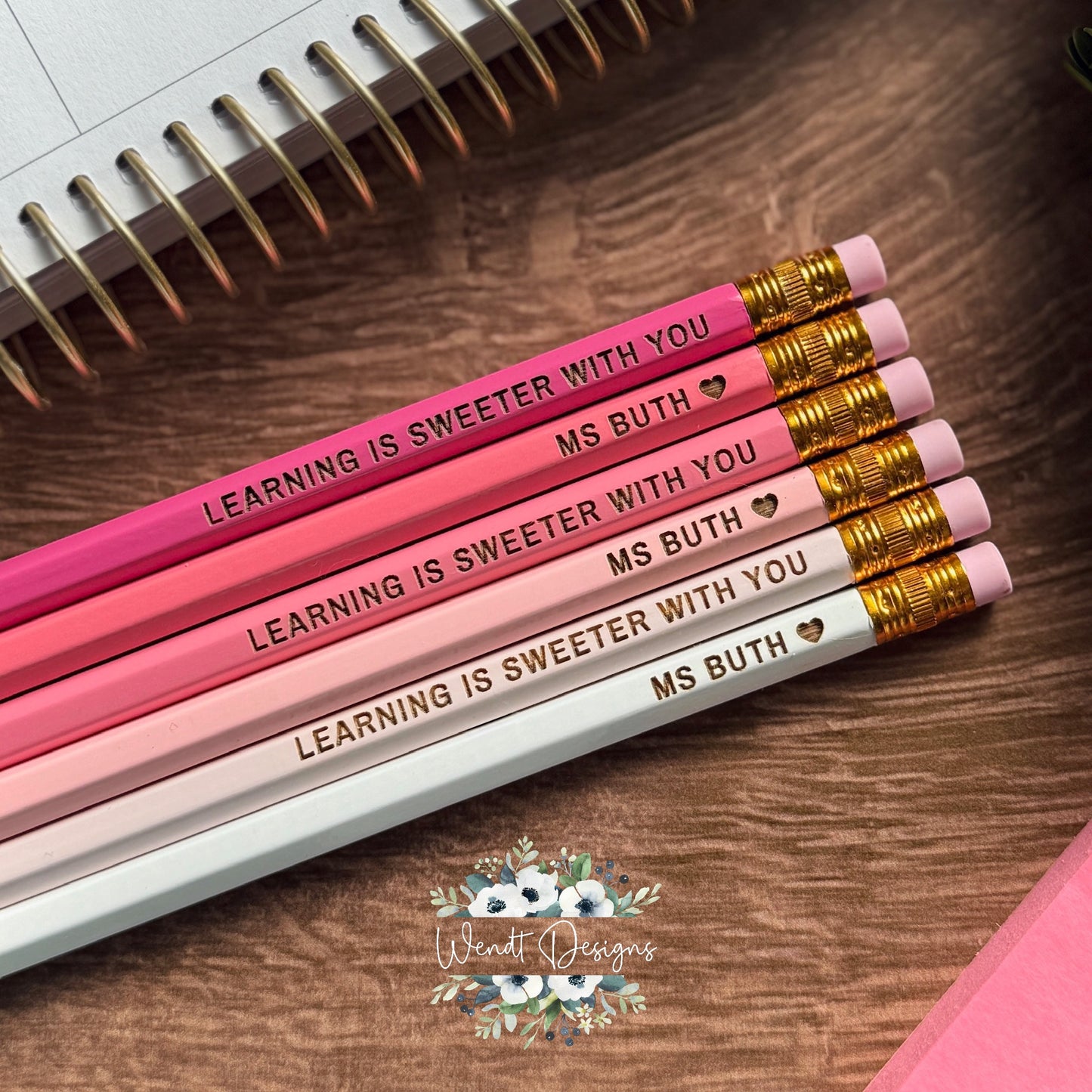 Valentines Day Teacher Pencils