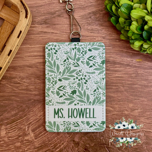 Personalized Badge ID Holders