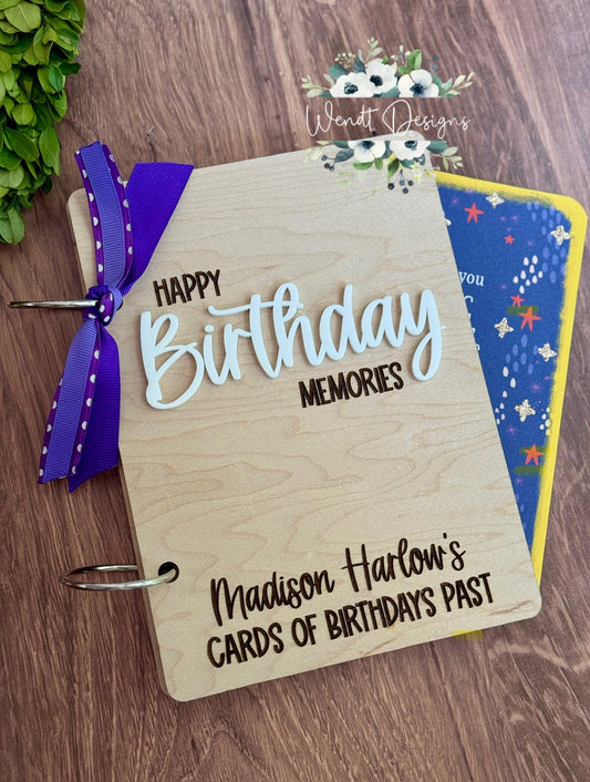 Birthday Card Holder